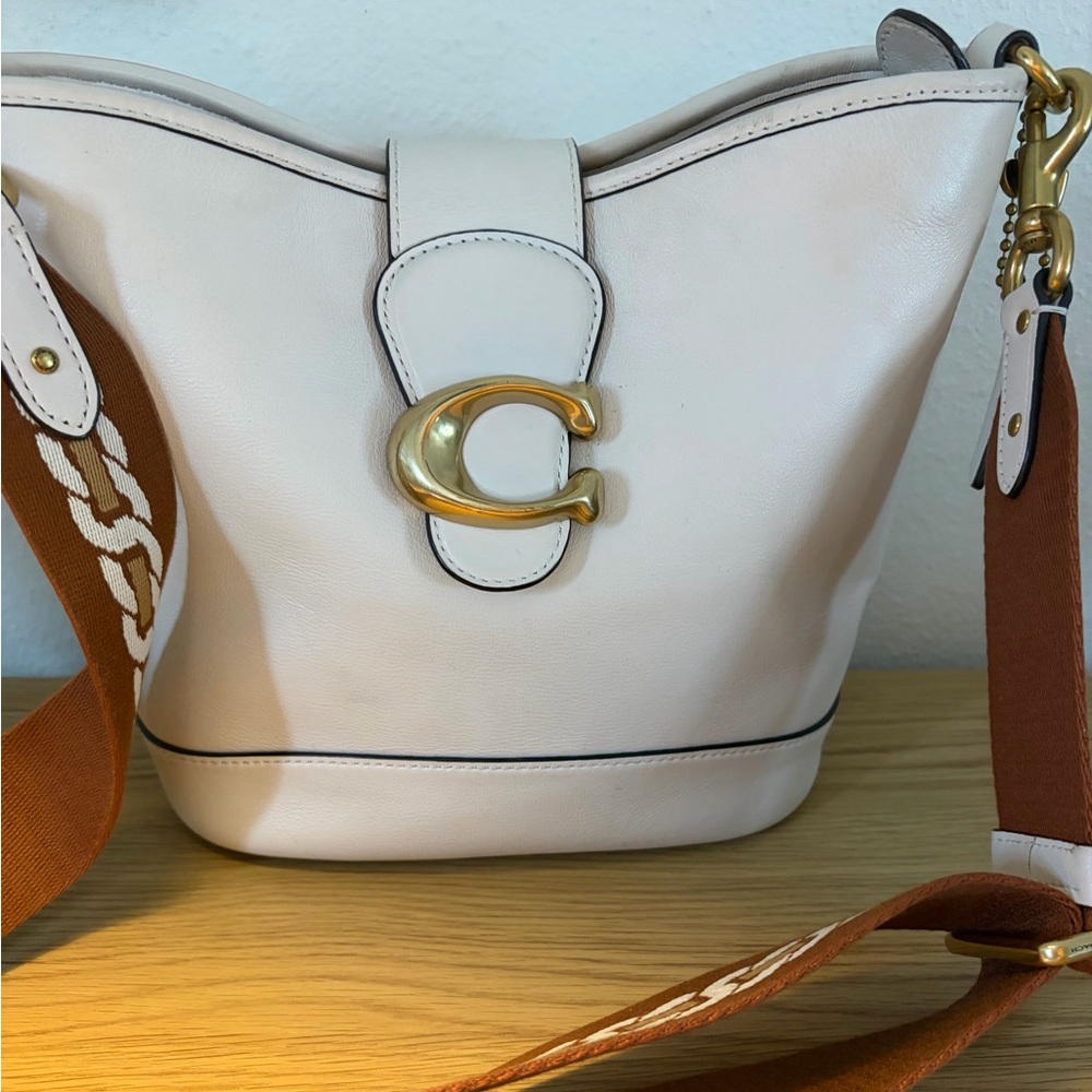 Coach leather Tabby bucket